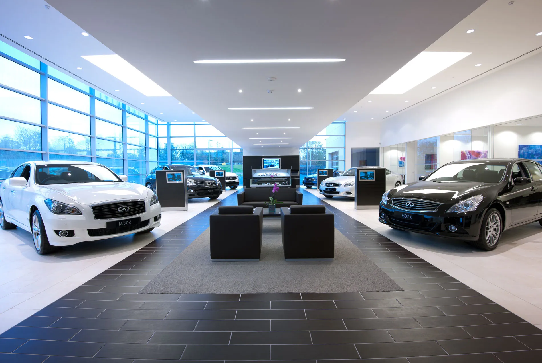Dealership lot, private-party acquired inventory