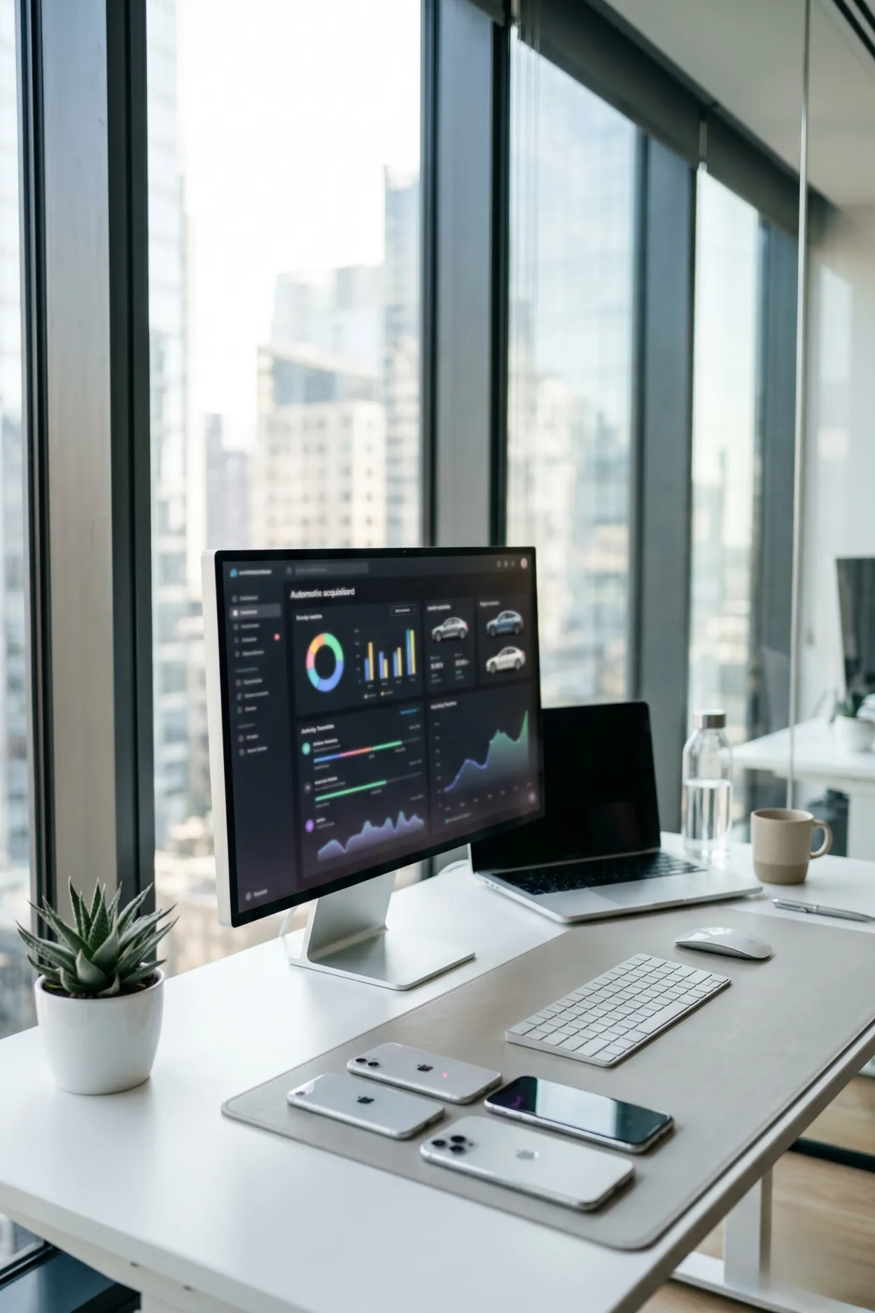 Independent buying center workspace