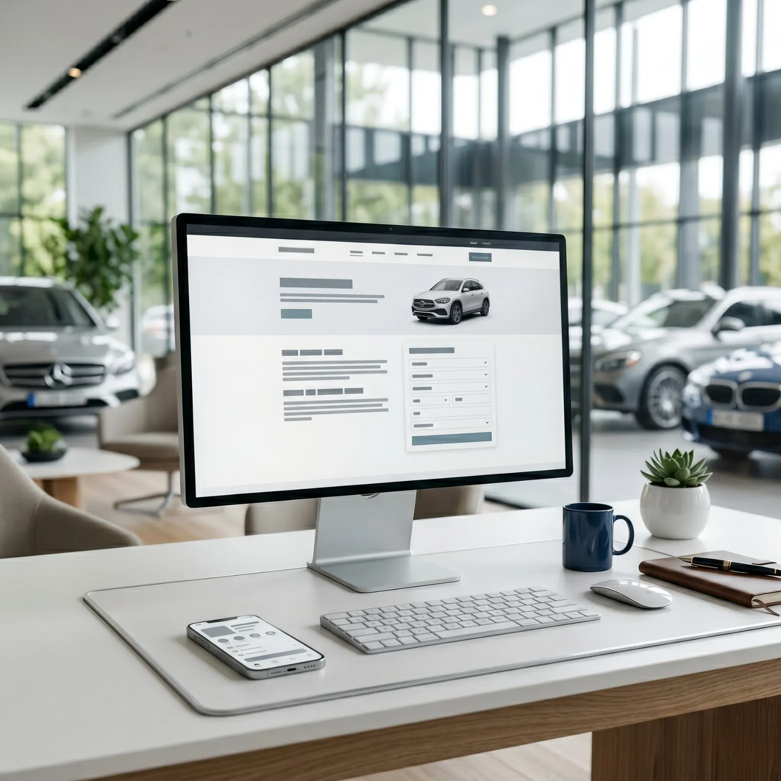 Branded seller landing page
