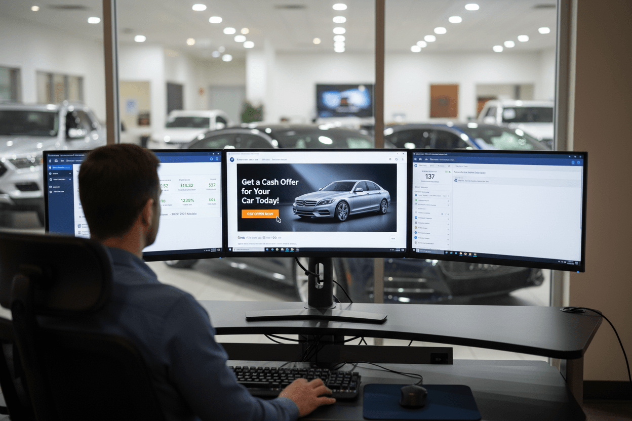 Facebook ads Campaign optimised for vehicle 