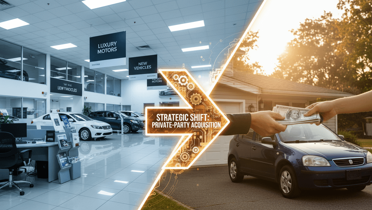 Shift from Retail Sales to Private-Party Acquisition vehicle