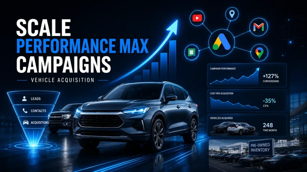 Scale Performance Max Vehicle Acquisition Campaigns