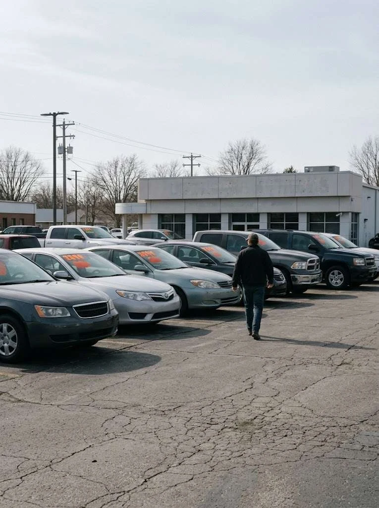 Everyday used cars on an independent lot