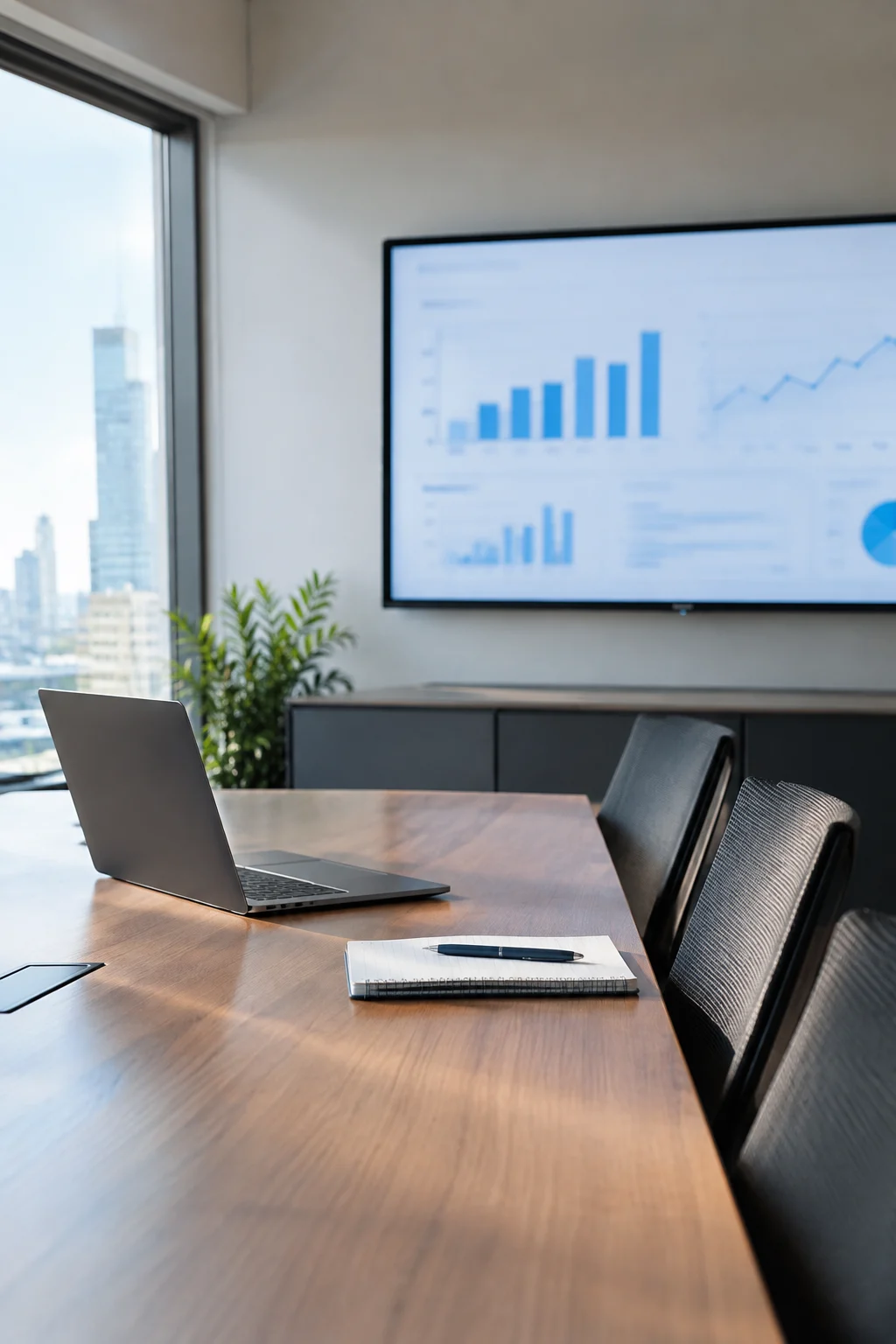 A dealership acquisition team in a meeting